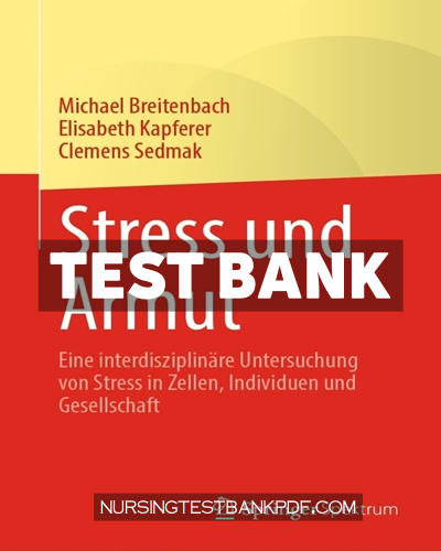 9783031236976-TEST-BANK Test Bank for Stress und Armut by Breitenbach