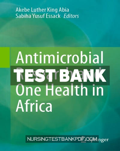 9783031237966-TEST-BANK Test Bank for Antimicrobial Research and One Health in Africa by Springer