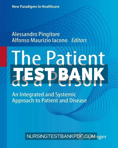 9783031238529-TEST-BANK Test Bank for The Patient as a Person by Springer