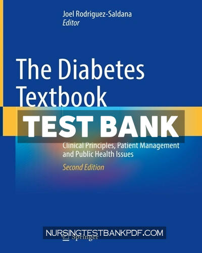 9783031255199-TEST-BANK Test Bank for The Diabetes Textbook 2nd Edition by Springer