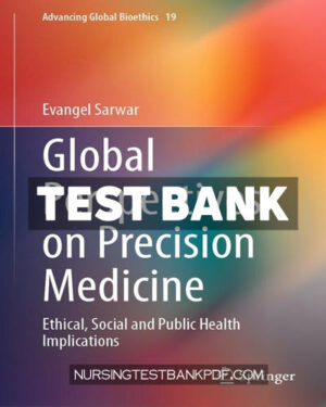 Test Bank for Global Perspectives on Precision Medicine by Sarwar