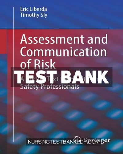 9783031289057-TEST-BANK Test Bank for Assessment and Communication of Risk by Liberda