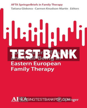 Test Bank for Sociocultural Trauma and Well Being in Eastern European Family Therapy by Springer