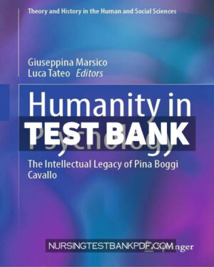 Test Bank for Humanity in Psychology by Springer