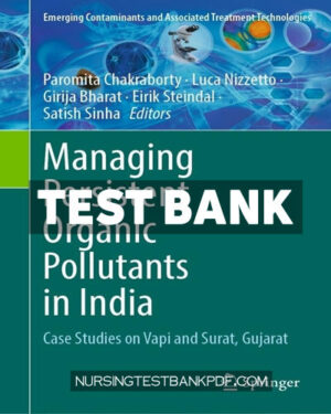 Test Bank for Managing Persistent Organic Pollutants in India by Springer