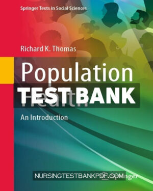 Test Bank for Population Health by Thomas