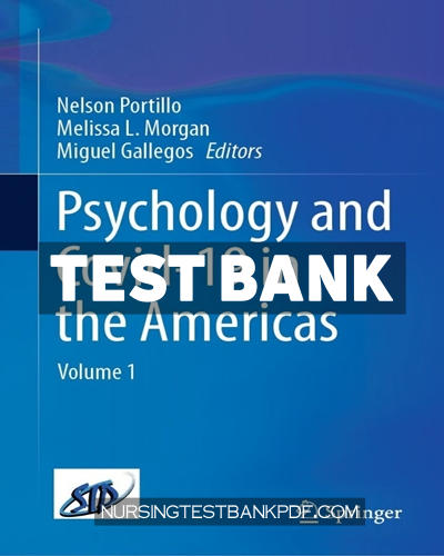 9783031385025-TEST-BANK Test Bank for Psychology and Covid 19 in the Americas by Springer