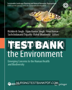 Test Bank for Neonicotinoids in the Environment by Springer