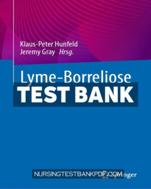 Test Bank for Lyme Borreliose by Springer