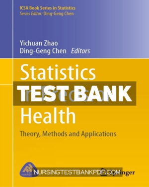 Test Bank for Statistics in Precision Health by Springer