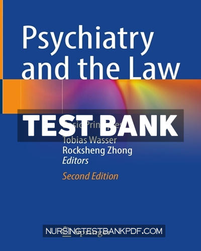 9783031525896-TEST-BANK Test Bank for Psychiatry and the Law 2nd Edition by Springer