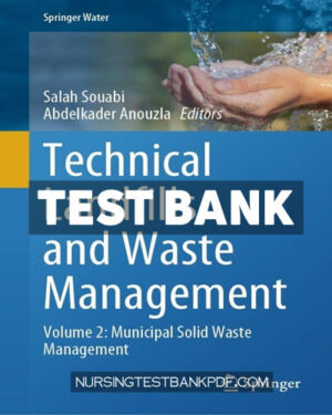 Test Bank for Technical Landfills and Waste Management by Springer