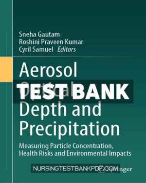 Test Bank for Aerosol Optical Depth and Precipitation by Springer