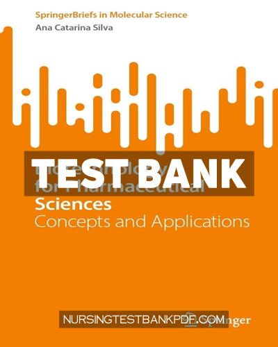 9783031600616-TEST-BANK Test Bank for Biotechnology for Pharmaceutical Sciences by Silva