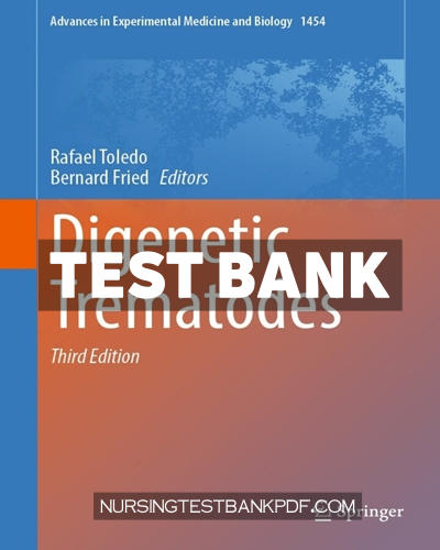 9783031601217-TEST-BANK Test Bank for Digenetic Trematodes 3rd Edition by Springer
