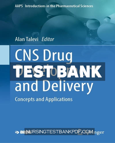 9783031626043-TEST-BANK Test Bank for CNS Drug Development and Delivery by Springer