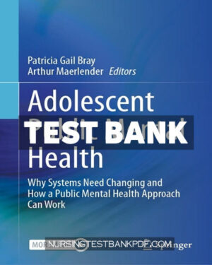 Test Bank for Adolescent Public Mental Health by Springer