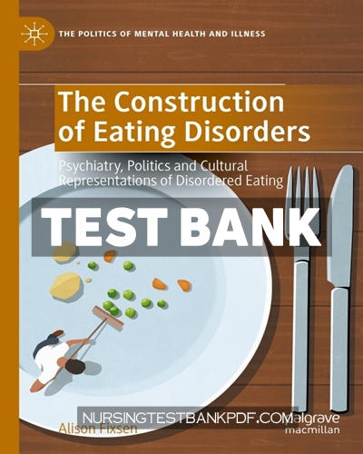 9783031703188-TEST-BANK Test Bank for The Construction of Eating Disorders by Fixsen