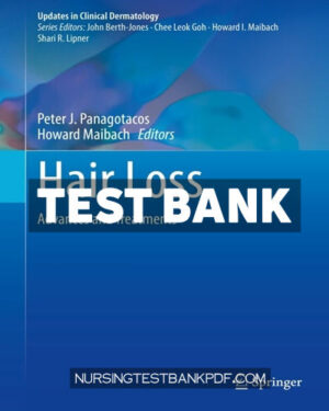 Test Bank for Hair Loss by Panagotacos