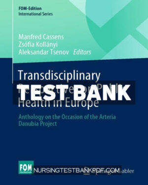 Test Bank for Transdisciplinary Perspectives on Public Health in Europe by Springer