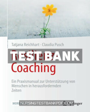 Test Bank for Resilienz Coaching by Reichhart