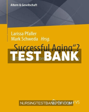 Test Bank for “Successful Aging”? by Springer