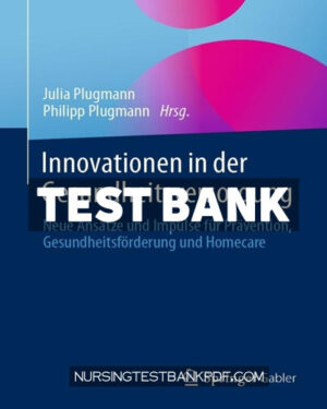 Test Bank for Innovationen in der Gesundheitsversorgung by Springer