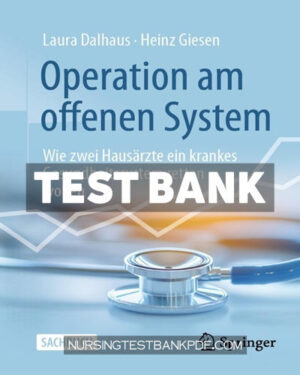 Test Bank for Operation am offenen System by Dalhaus