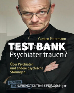 Test Bank for Kann man einem Psychiater trauen? by Petermann