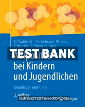 Test Bank for Adipositas bei Kindern und Jugendlichen 2nd Edition by Springer