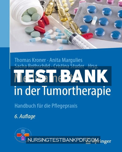 9783662594001-TEST-BANK Test Bank for Medikamente in der Tumortherapie 6th Edition by Springer