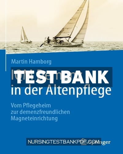 9783662613115-TEST-BANK Test Bank for IQM Demenz in der Altenpflege by Hamborg