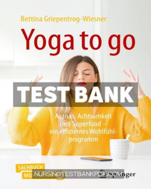 Test Bank for Yoga to go by Griepentrog-Wiesner