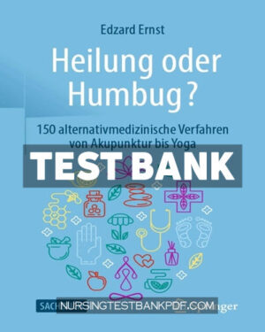 Test Bank for Heilung oder Humbug? by Ernst
