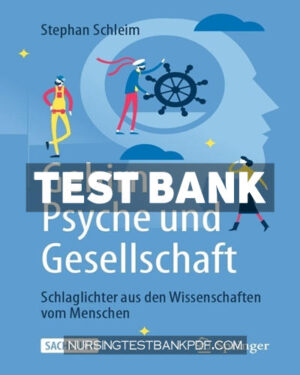 Test Bank for Gehirn Psyche und Gesellschaft by Schleim