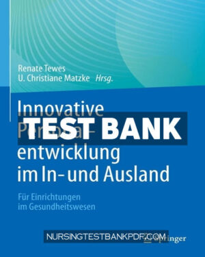 Test Bank for Innovative Personalentwicklung im In und Ausland by Springer