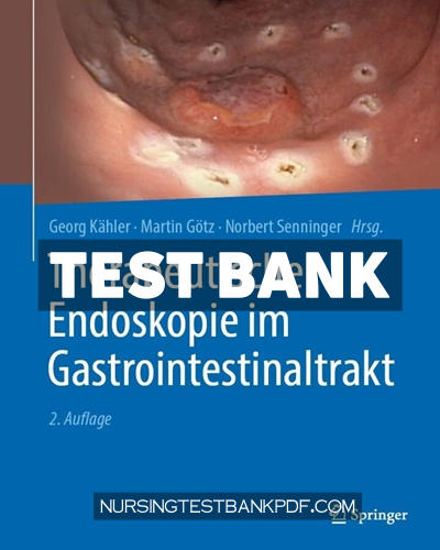 9783662650875-TEST-BANK Test Bank for Therapeutische Endoskopie im Gastrointestinaltrakt 2nd Edition by Springer
