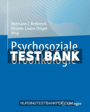 Test Bank for Psychosoziale Uroonkologie by Springer