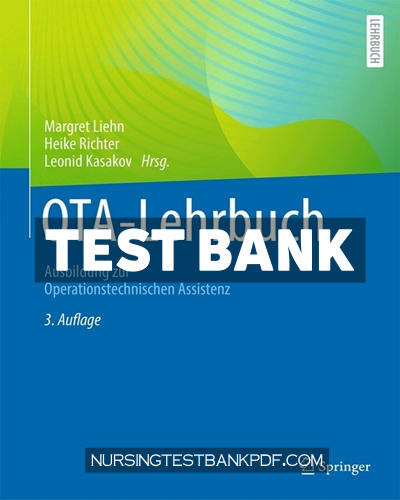 9783662659960-TEST-BANK Test Bank for OTA Lehrbuch 3rd Edition by Springer