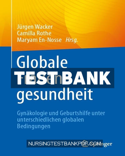 9783662660812-TEST-BANK Test Bank for Globale Frauengesundheit by Springer