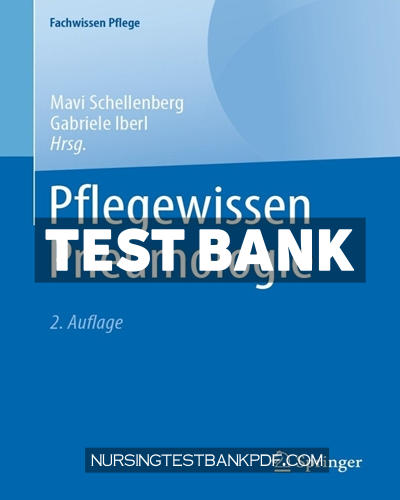 9783662672372-TEST-BANK Test Bank for Pflegewissen Pneumologie 2nd Edition by Springer