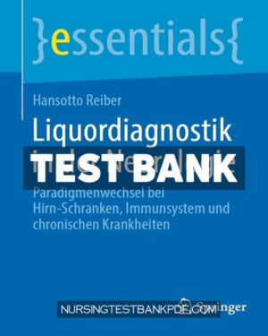 Test Bank for Liquordiagnostik in der Neurologie by Reiber