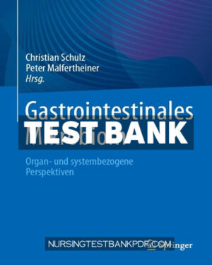 Test Bank for Gastrointestinales Mikrobiom by Springer