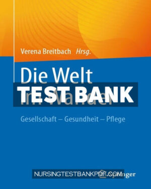 Test Bank for Die Welt im Wandel by Springer