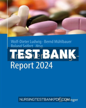 Test Bank for Arzneiverordnungs Report 2024 by Springer