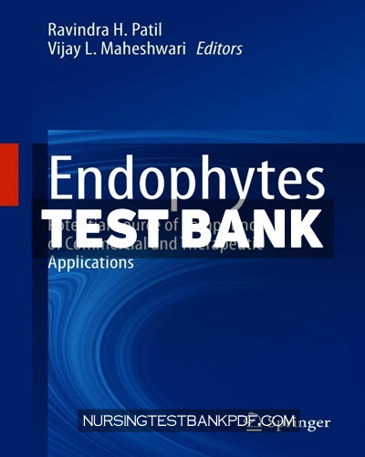 9789811593710-TEST-BANK Test Bank for Endophytes by Springer