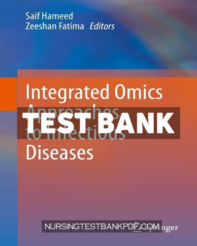 9789811606915-TEST-BANK Test Bank for Integrated Omics Approaches to Infectious Diseases by Springer