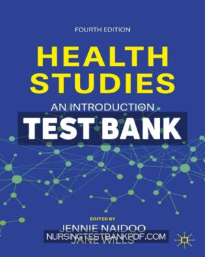 Test Bank for Health Studies 4th Edition by Palgrave Macmillan