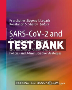 Test Bank for SARS CoV 2 and Coronacrisis by Springer