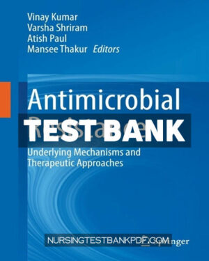 Test Bank for Antimicrobial Resistance by Springer